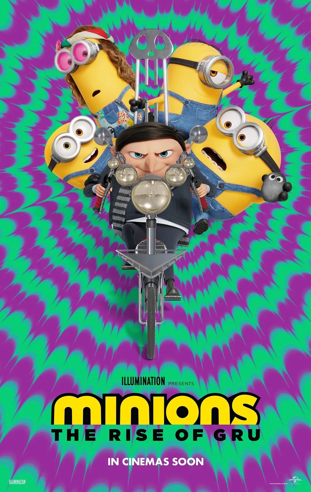 【Minions: The Rise of Gru】海报